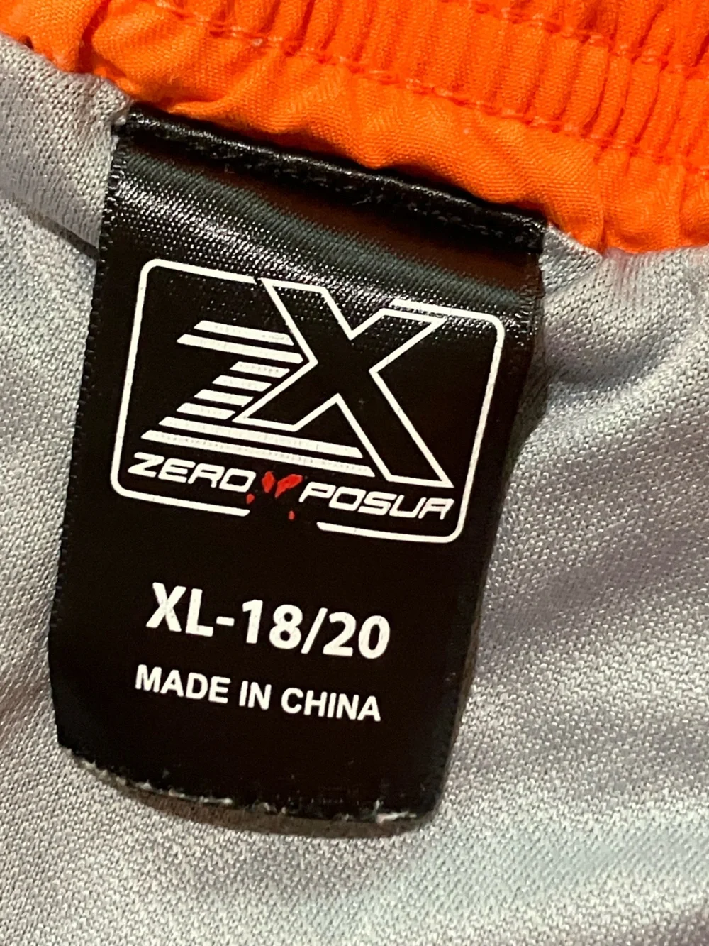 ZeroXposur size XL 18-20 lined swim Trunks